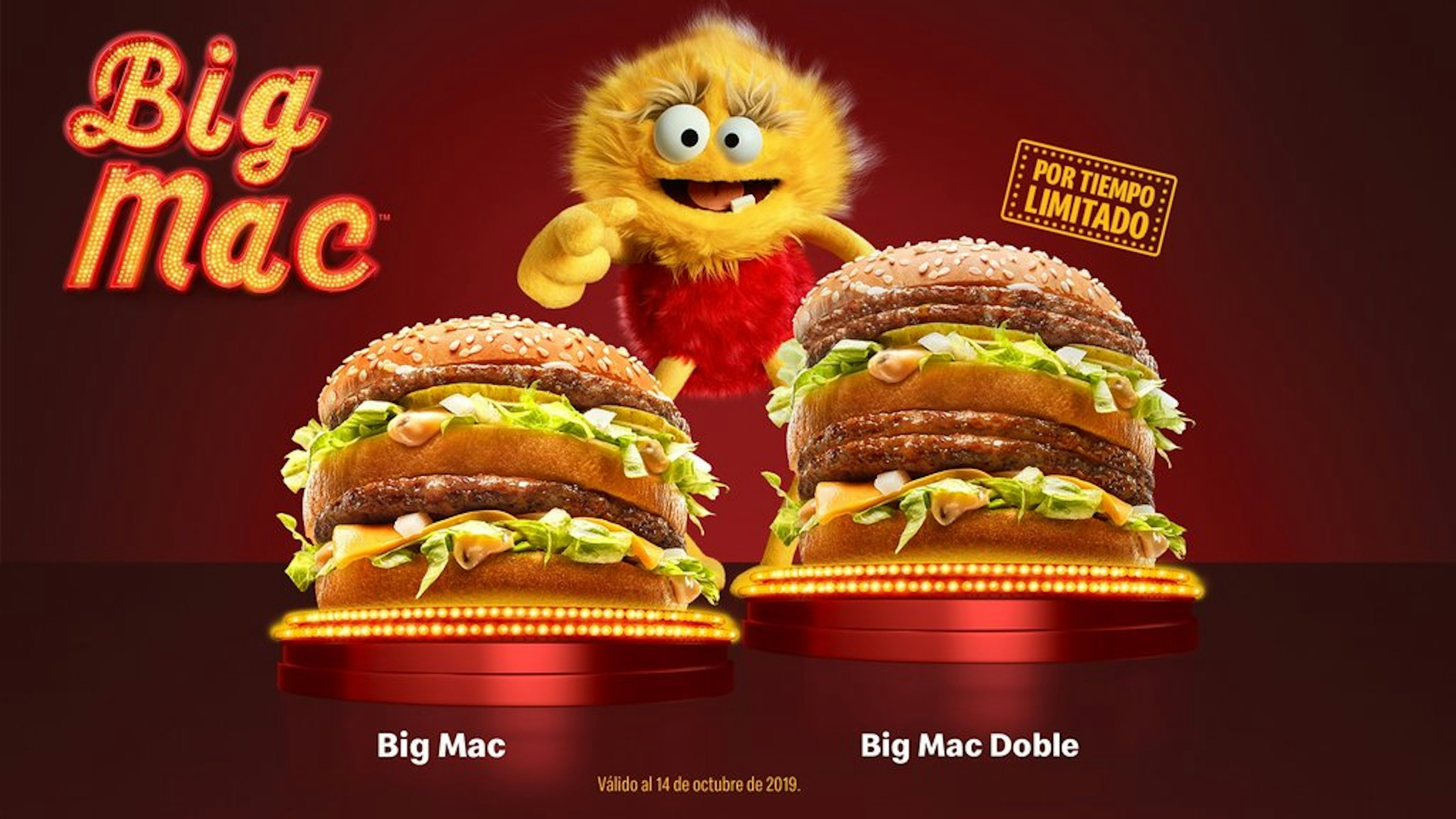 Prueba la  Big Mac Doble