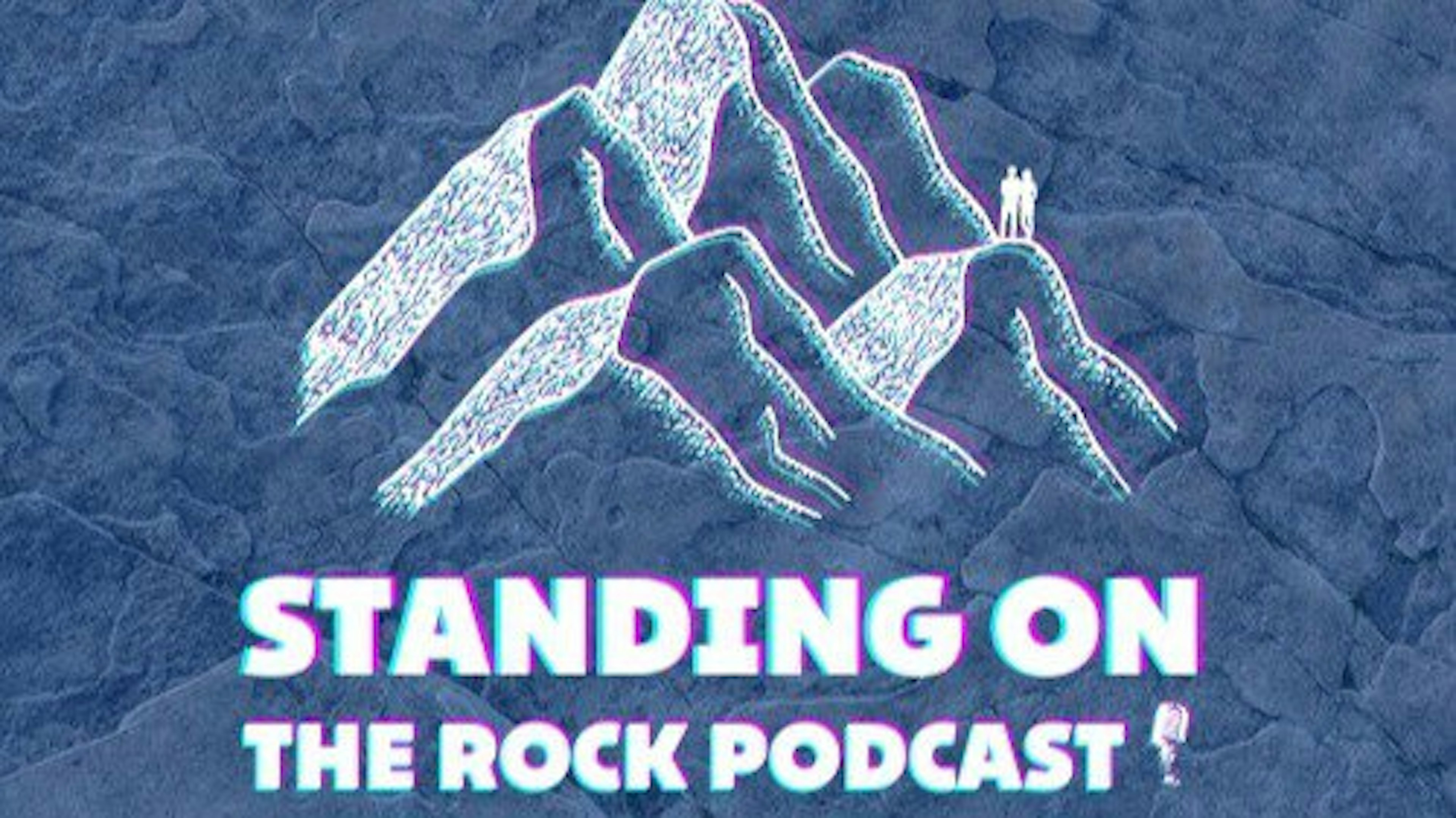 Standing on the rock